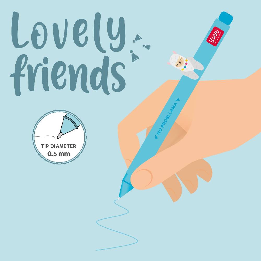 Legami Penna Gel - Lovely Friends Pezzi Unici