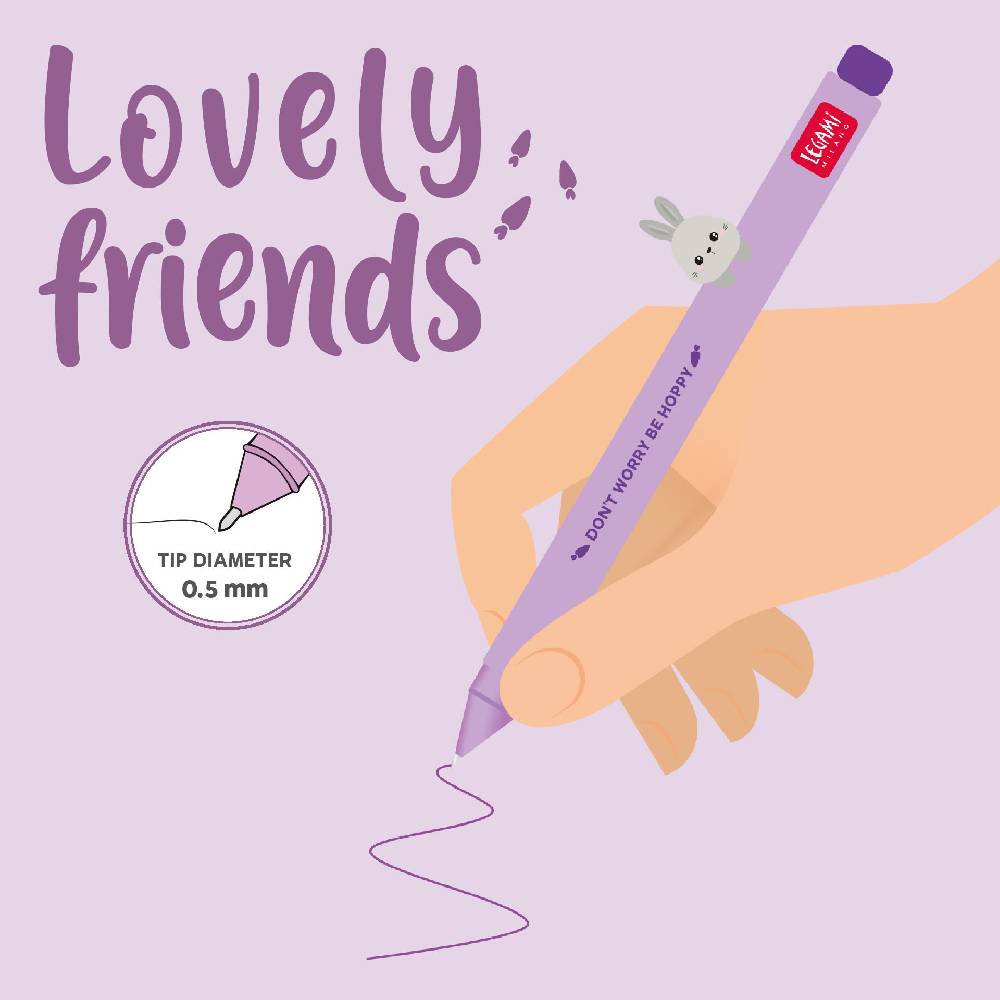 Legami Penna Gel - Lovely Friends Promozione Limitata