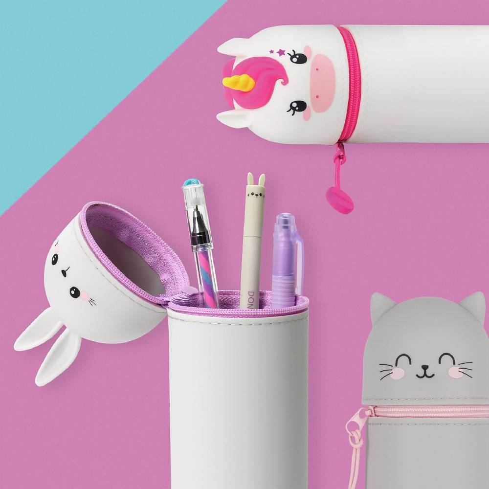Legami Astuccio 2 in 1 in Morbido Silicone - Kawaii In Vendita