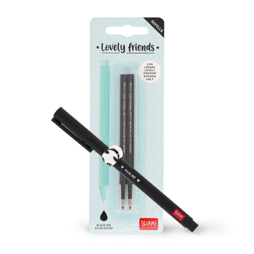Legami Set Penna Lovely Panda con Refill Nero Shopping Online