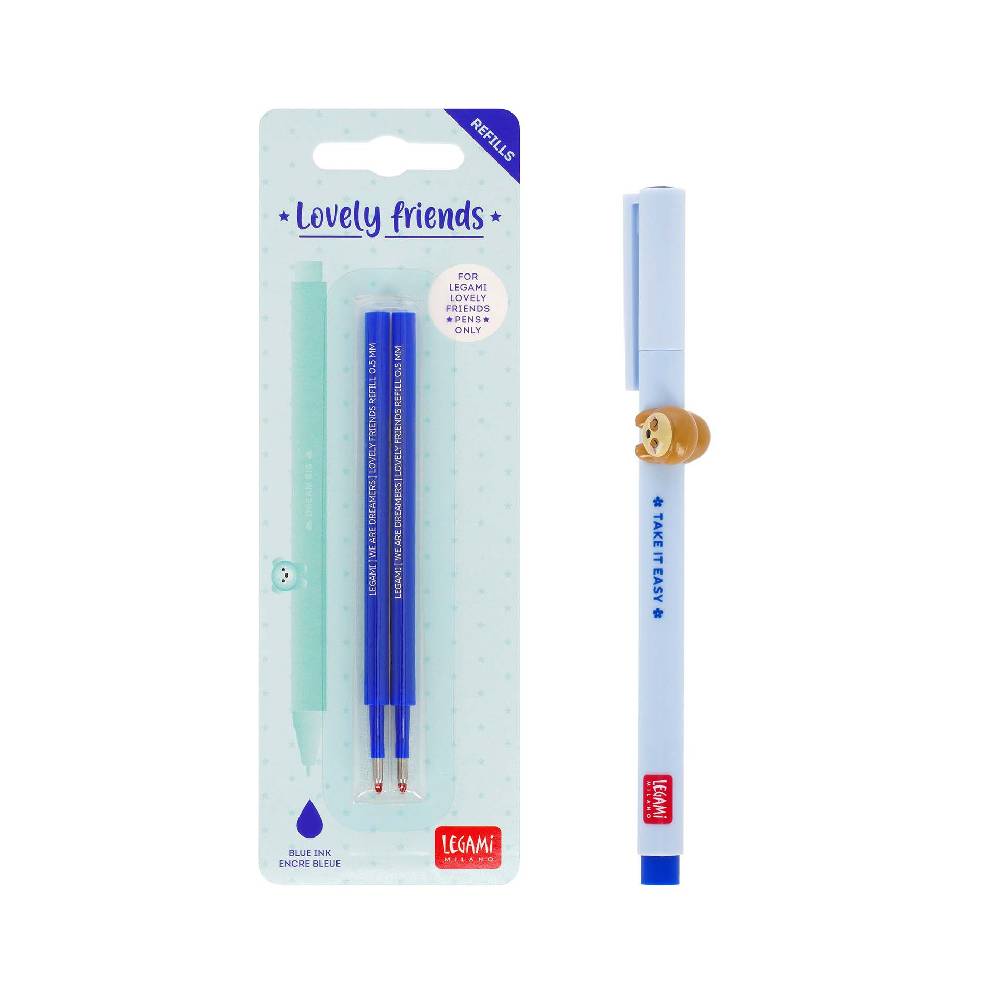 Legami Set Penna Lovely Sloth con Refill Blu Convenienza