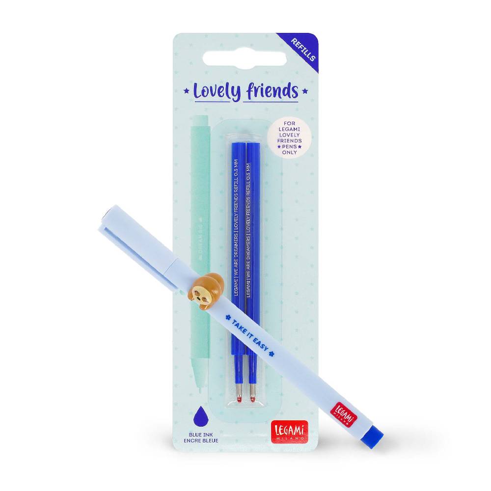 Legami Set Penna Lovely Sloth con Refill Blu Convenienza