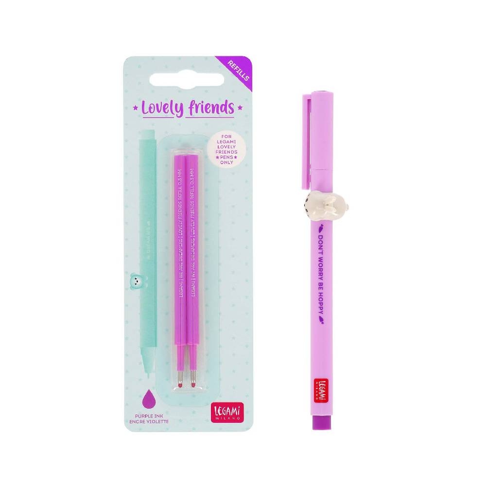 Legami Set Penna Lovely Bunny con Refill Viola Offerta