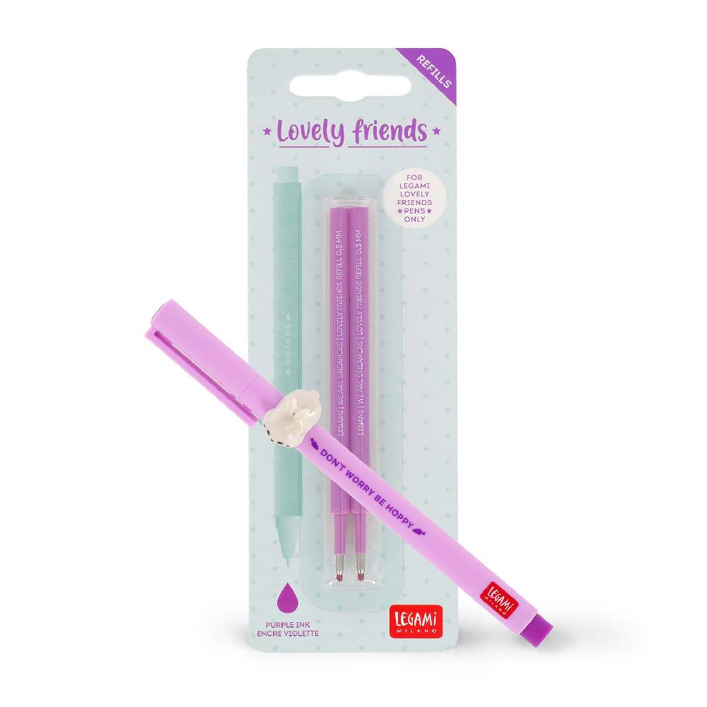 Legami Set Penna Lovely Bunny con Refill Viola Offerta