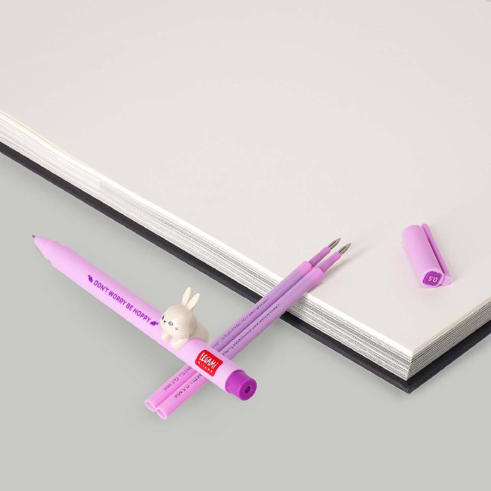 Legami Set Penna Lovely Bunny con Refill Viola Offerta