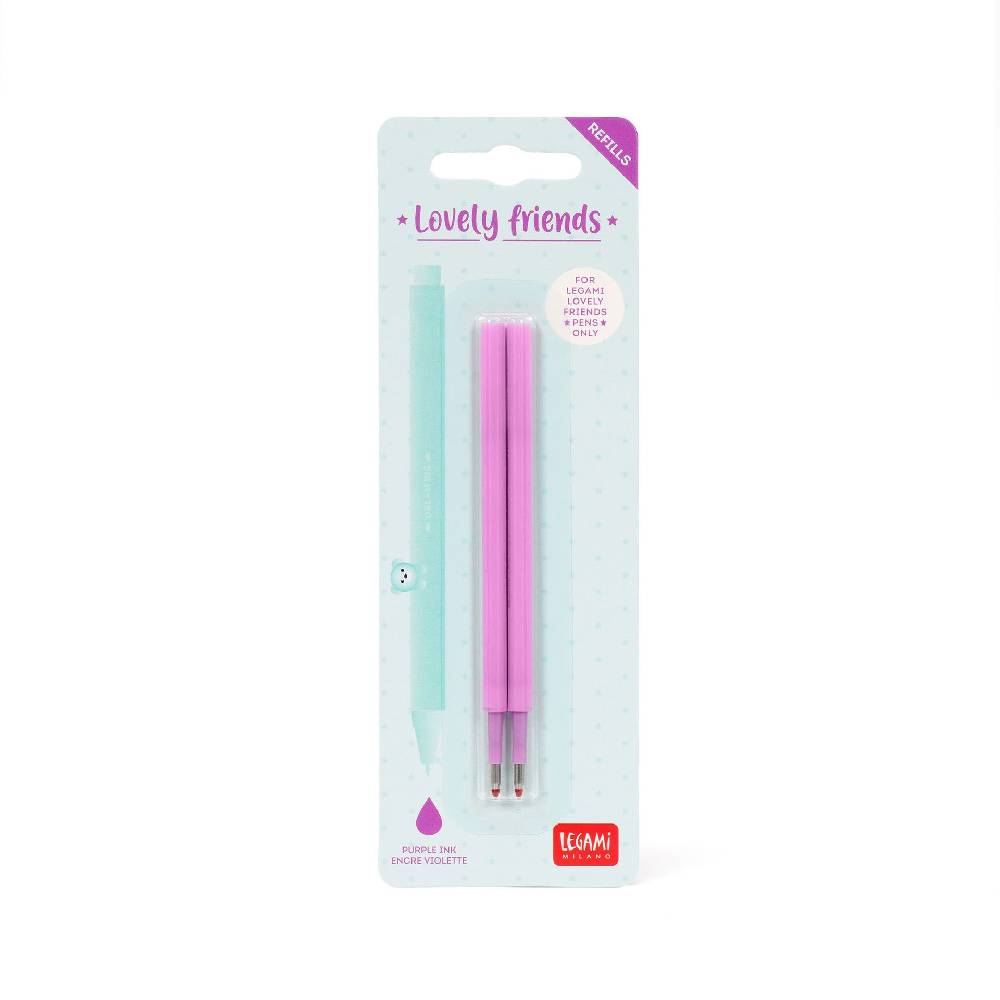 Legami Set di 2 Refill per Penna Gel - Lovely Friends In Saldo