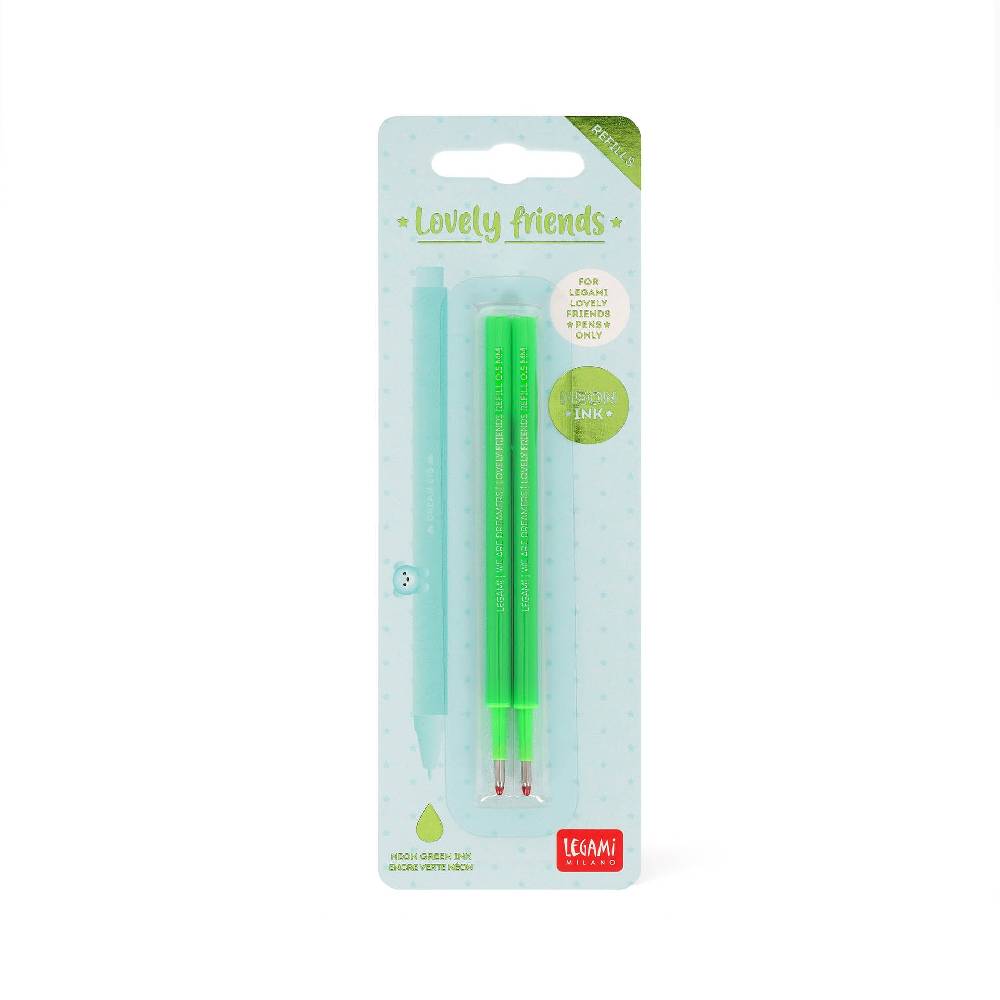 Legami Set di 2 Refill per Penna Gel - Lovely Friends Italy