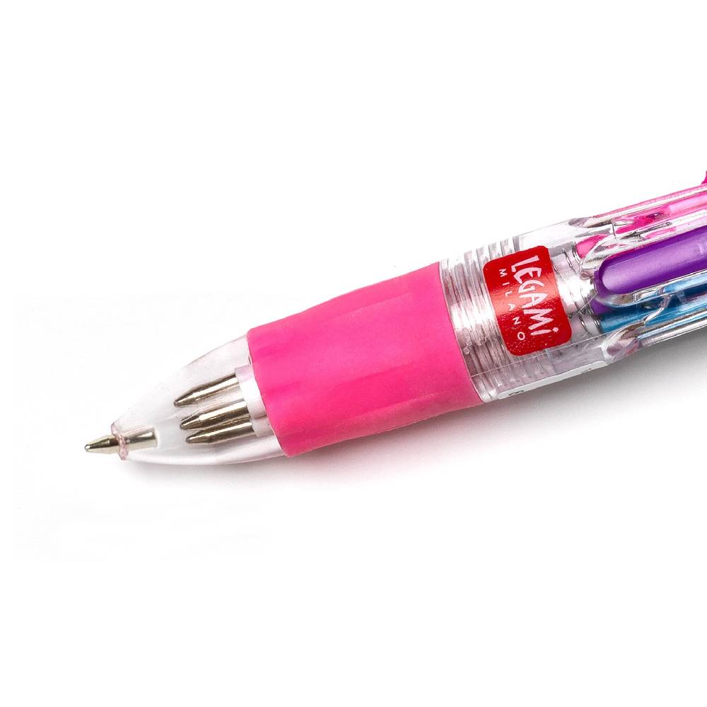 Legami Mini Penna a Sfera 4 Colori - Mini Magic Rainbow Nuova