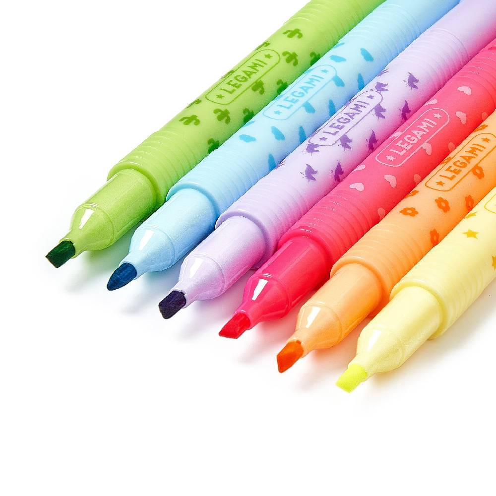 Legami Set di 6 Evidenziatori Cancellabili - Magic Highlighters Qualità Garantita
