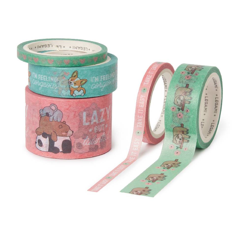 Legami Set di 5 Nastri Adesivi di Carta - Tape By Tape Sconto