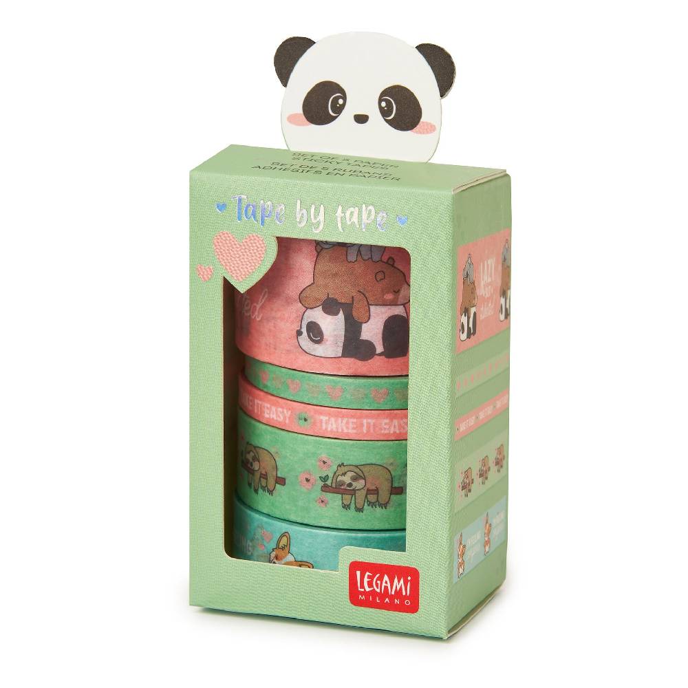 Legami Set di 5 Nastri Adesivi di Carta - Tape By Tape Sconto