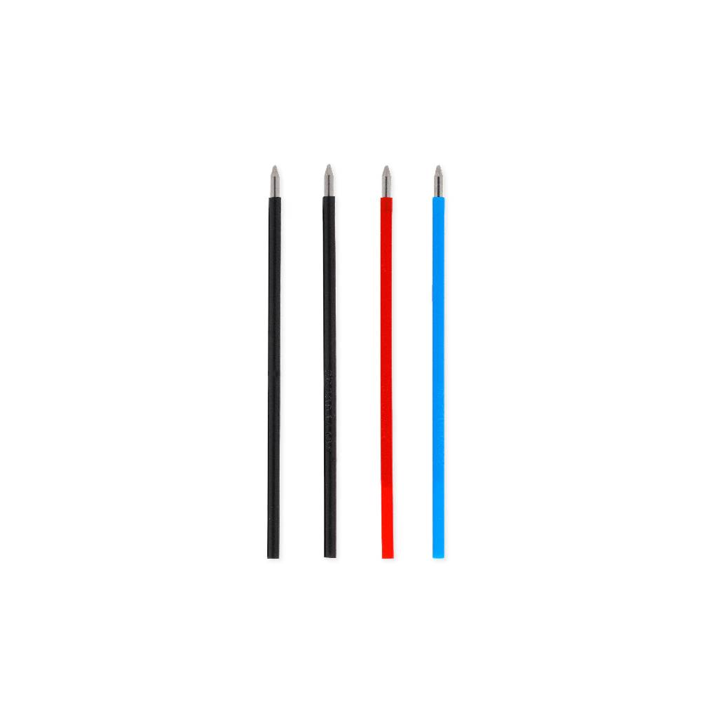 Legami Set di 4 Refill per Penna Gel Cancellabile 3 Colori
