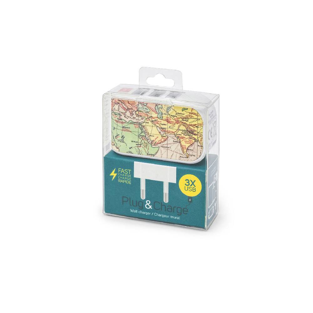 Legami Caricabatterie da Muro - 3 USB - Plug &Charge I Più Venduti