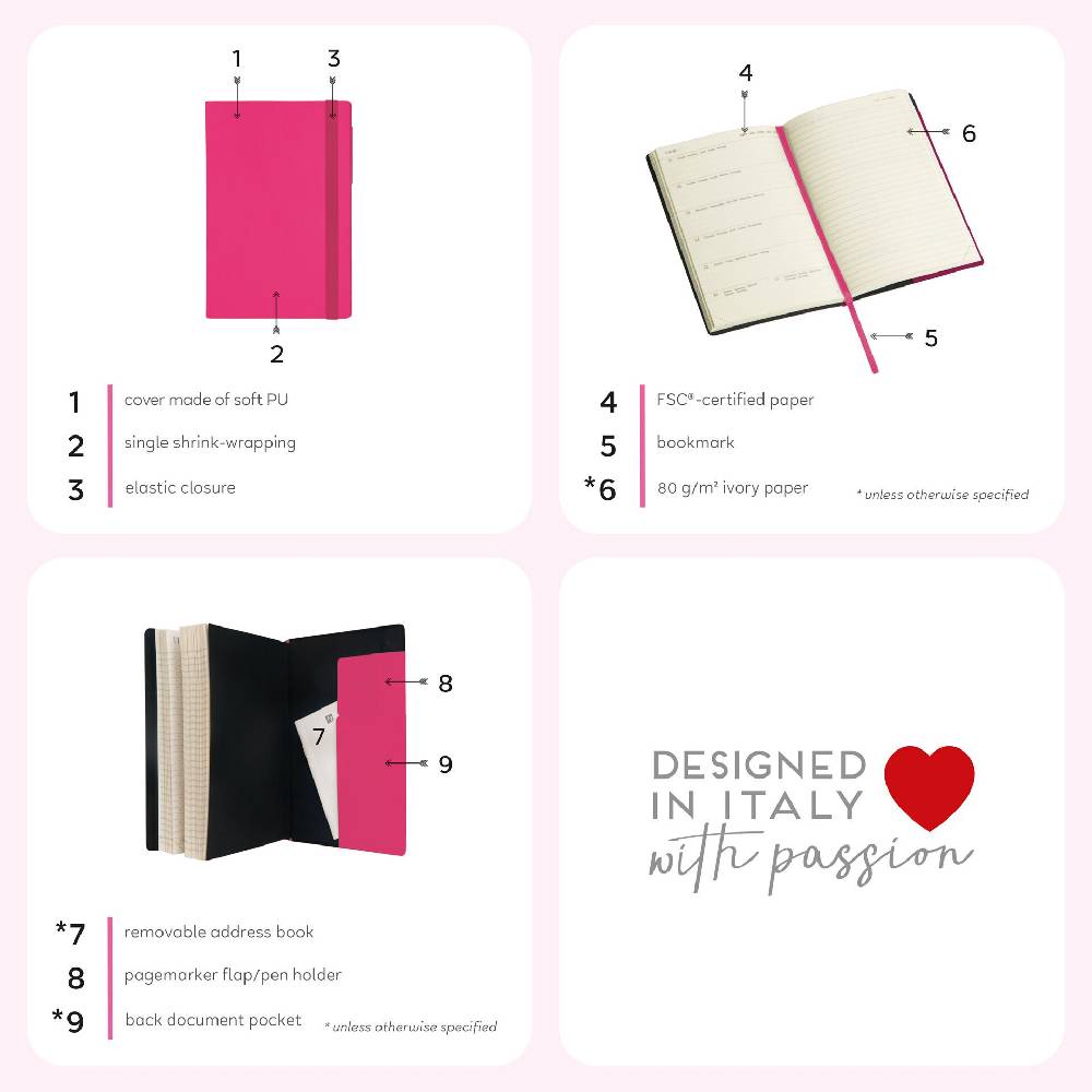 Legami Agenda 12 Mesi Settimanale - Medium - 2025 Offerte