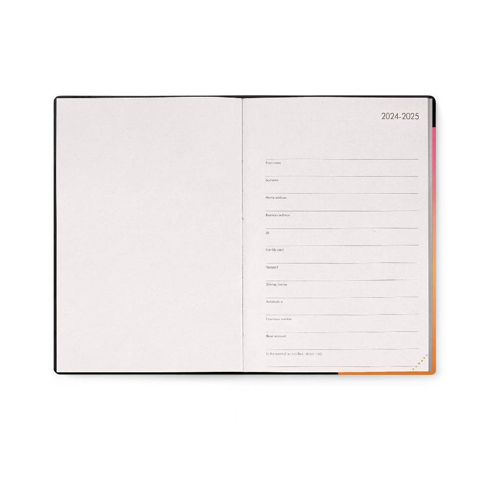 Legami Agenda 18 Mesi Settimanale - Medium - Con Notebook - 2024/2025 Sottocosto