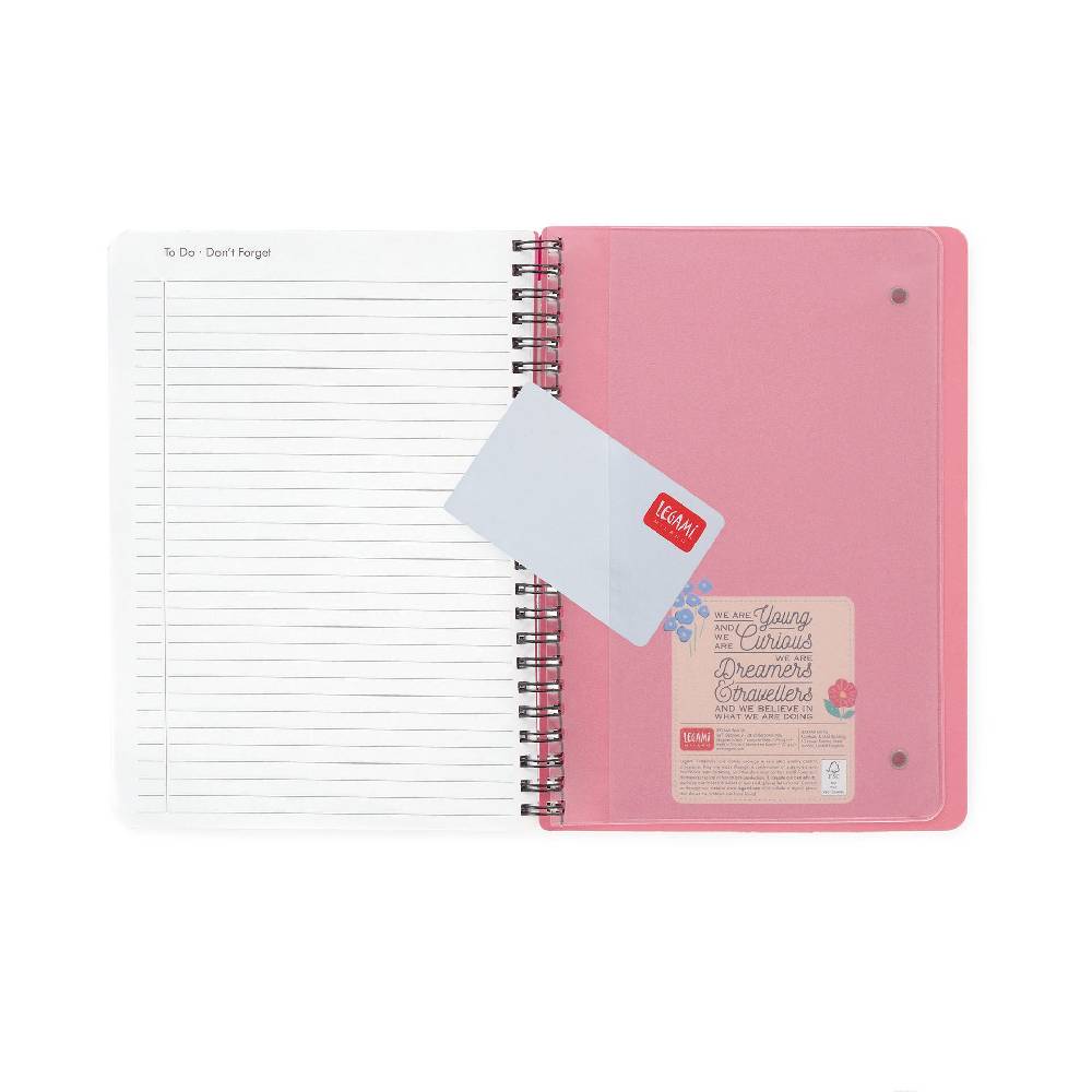 Legami Agenda 16 Mesi Settimanale - Large - Spiralata - 2024/2025 Promozione Limitata