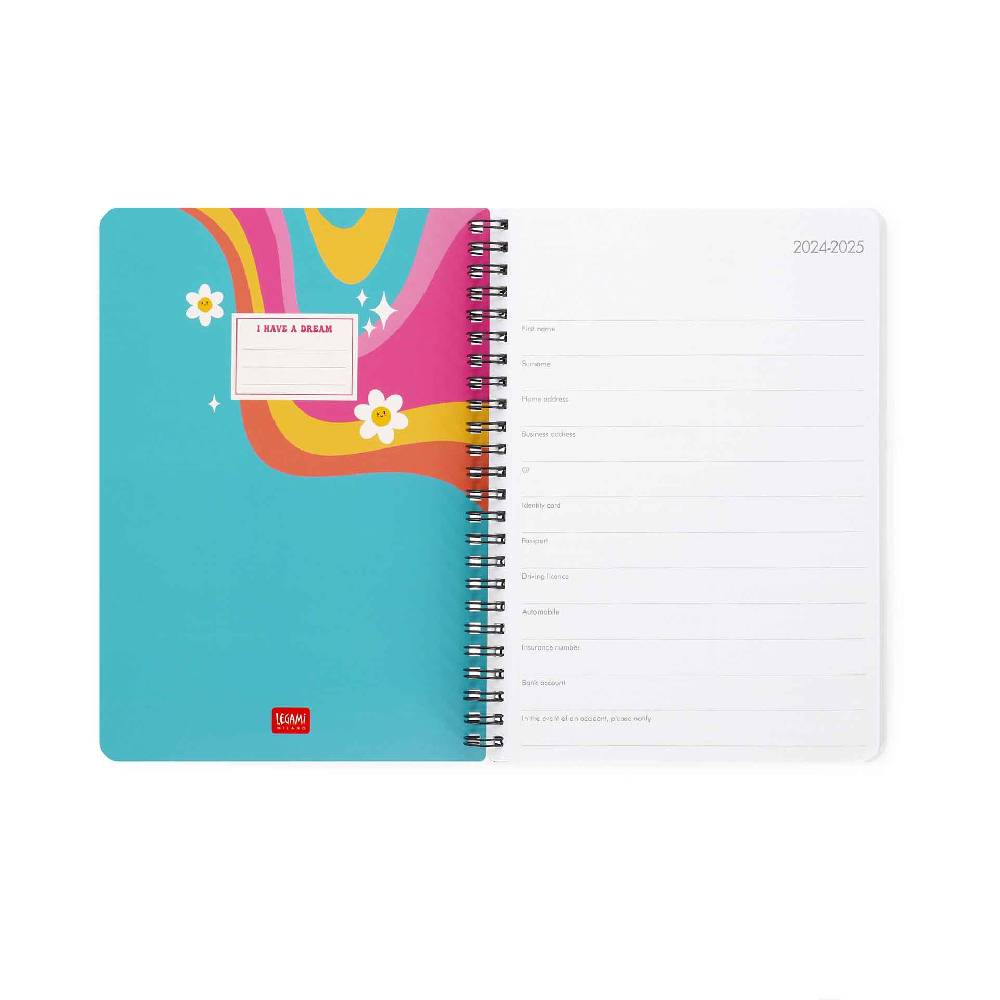 Legami Agenda 12 Mesi Settimanale - Large - Spiralata - 2025 Online
