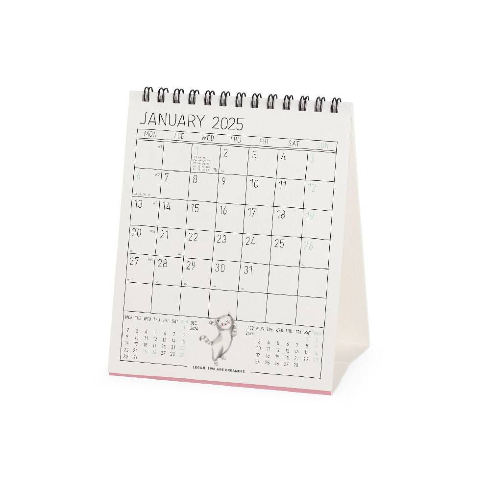 Legami Calendario da Tavolo 2025 - 12 x 14,5 cm Sottocosto