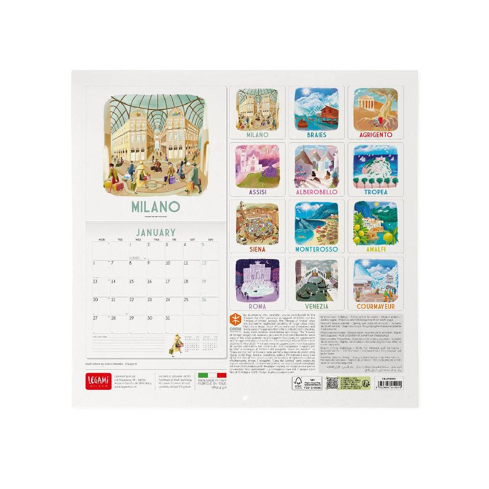 Legami Calendario da Parete 2025 - 30 x 29 cm Offerta