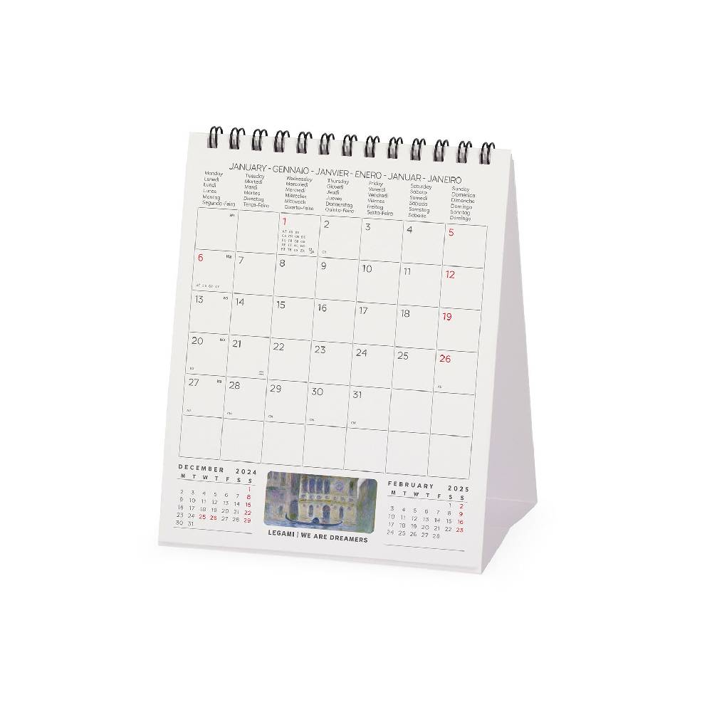 Legami Calendario da Tavolo 2025 - 12 x 14,5 cm Outlet