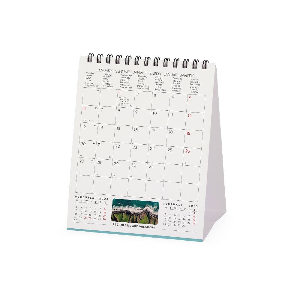 Legami Calendario da Tavolo 2025 - 12 x 14,5 cm Saldi