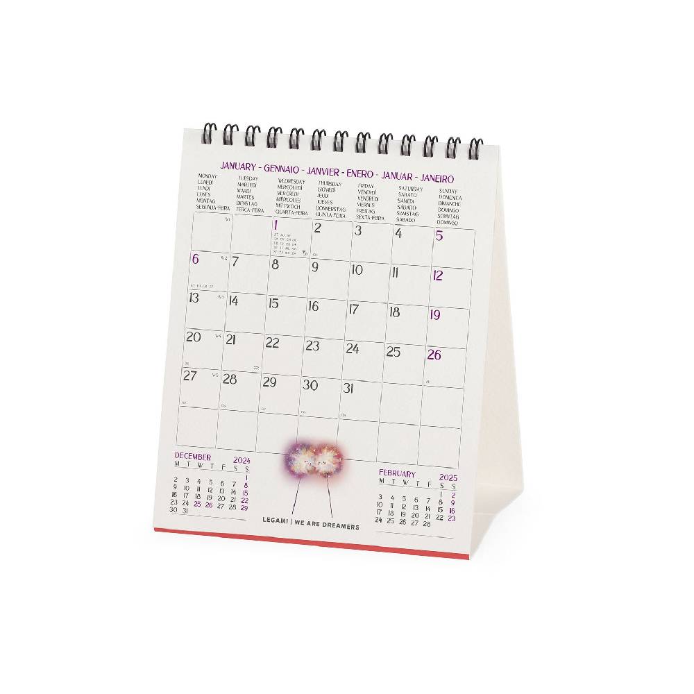 Legami Calendario da Tavolo 2025 - 12 x 14,5 cm Vendita Calda