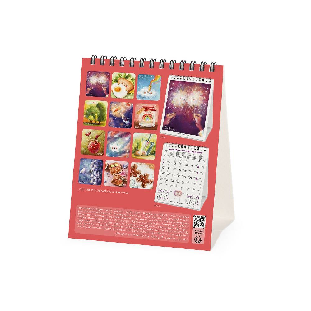 Legami Calendario da Tavolo 2025 - 12 x 14,5 cm Vendita Calda