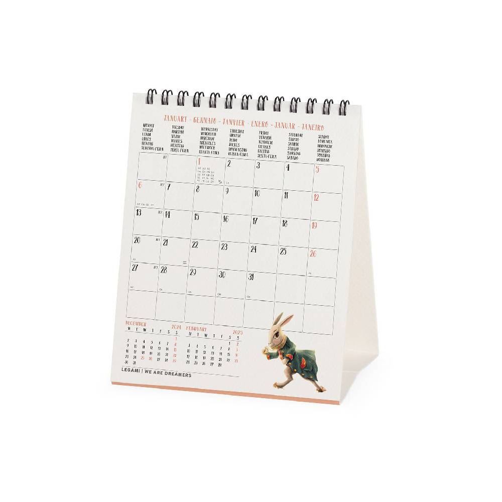 Legami Calendario da Tavolo 2025 - 12 x 14,5 cm Vendita Economica