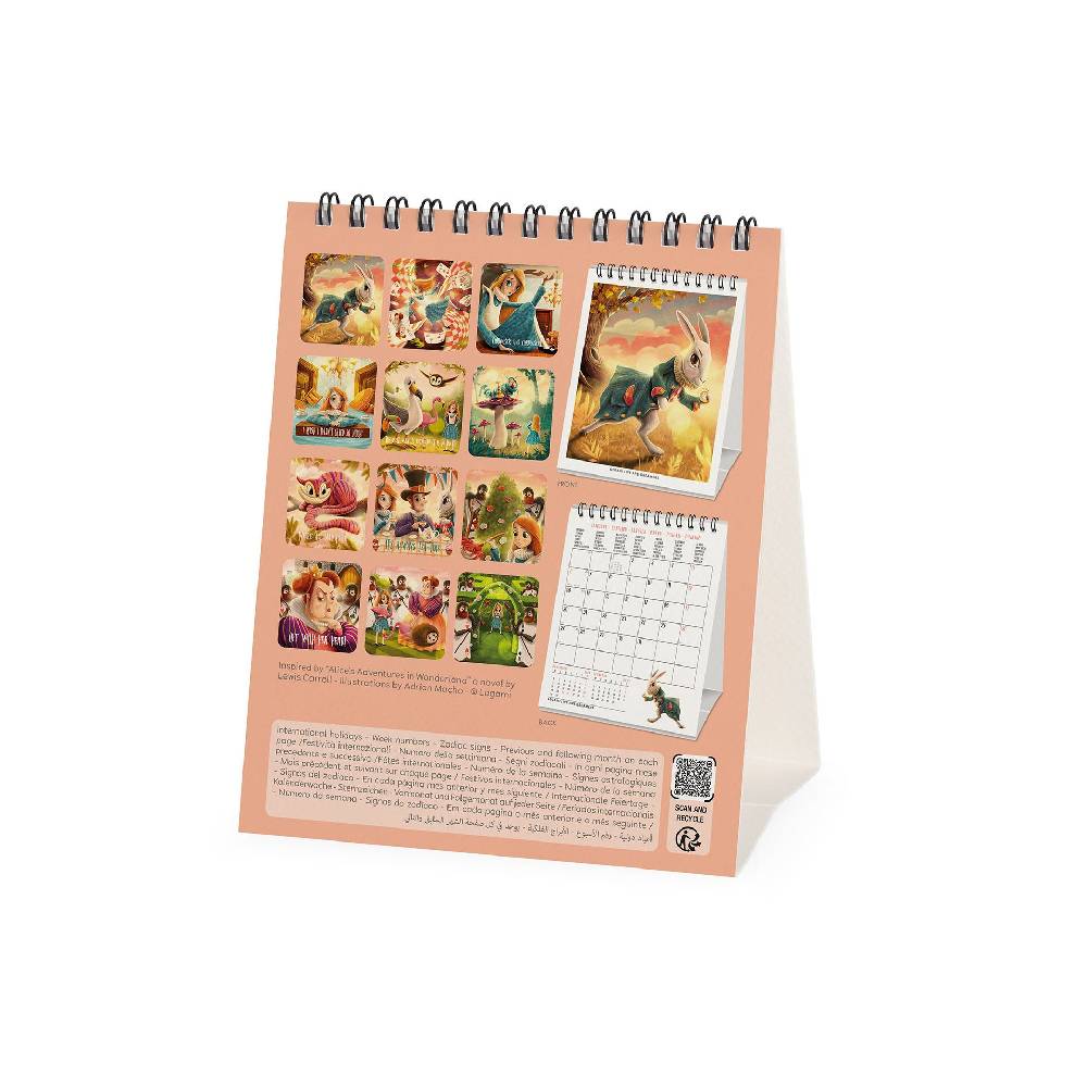 Legami Calendario da Tavolo 2025 - 12 x 14,5 cm Vendita Economica