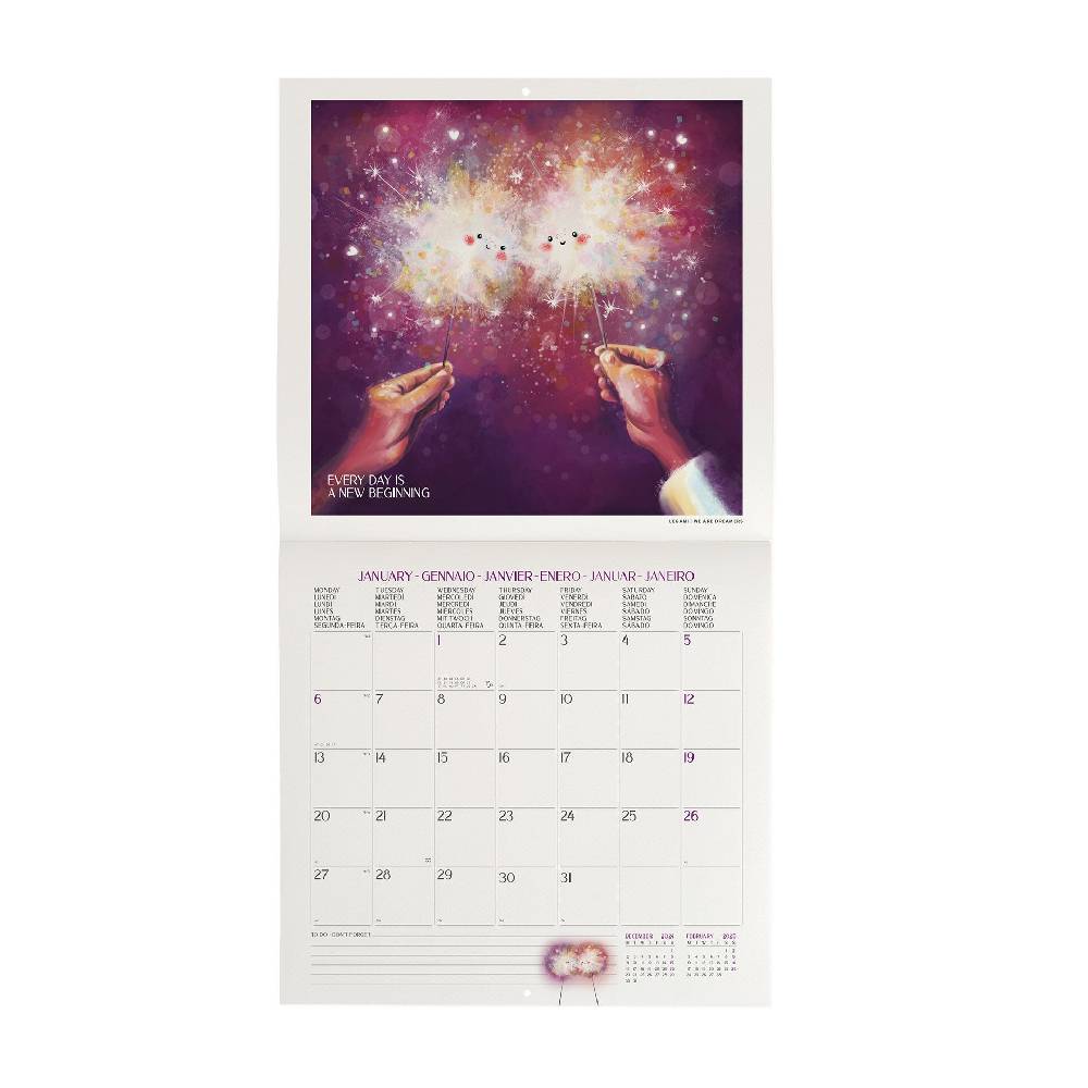 Legami Calendario da Parete 2025 - 30 x 29 cm Saldi Di Fabbrica