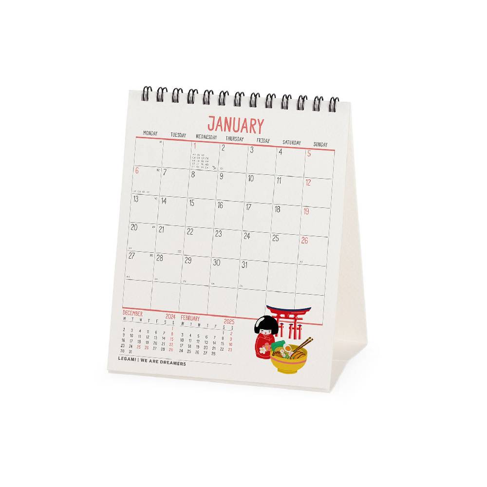 Legami Calendario da Tavolo 2025 - 12 x 14,5 cm I Più Venduti