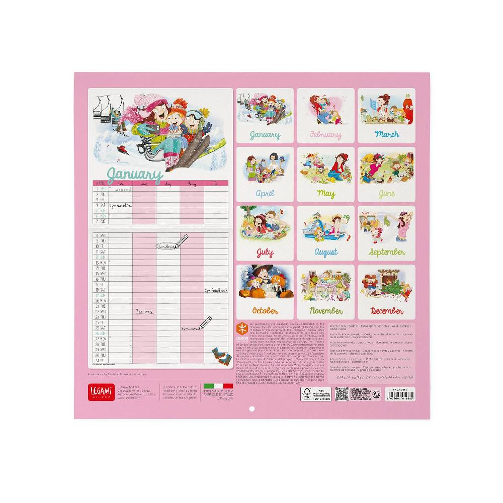Legami Calendario da Parete 2025 - 30 x 29 cm Vendita