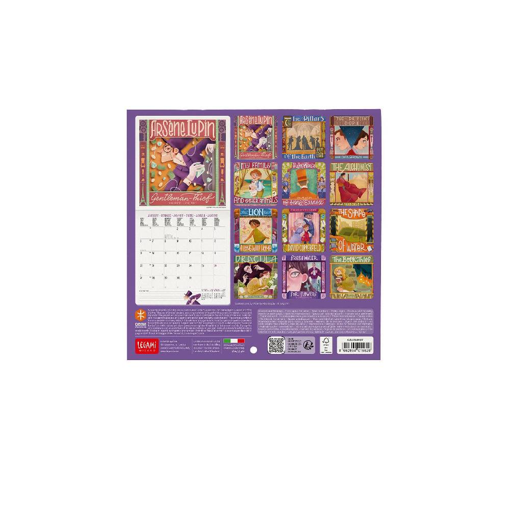Legami Calendario da Parete 2025 - 18 x 18 cm Soddisfazione Garantita