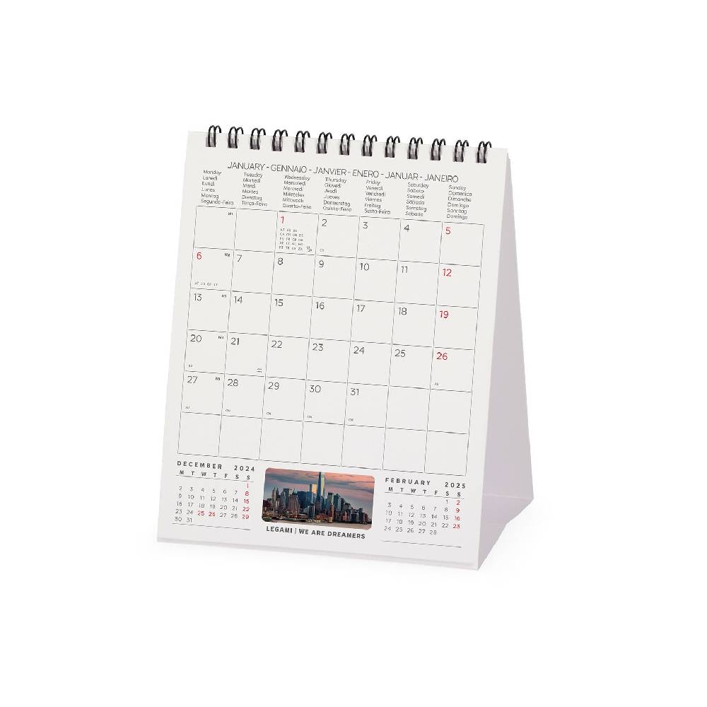 Legami Calendario da Tavolo 2025 - 12 x 14,5 cm Promozione Limitata