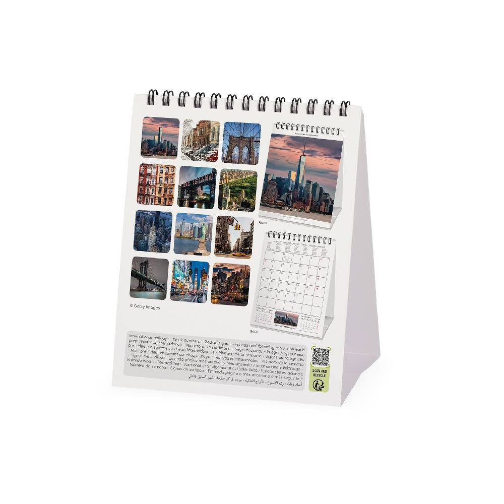 Legami Calendario da Tavolo 2025 - 12 x 14,5 cm Promozione Limitata