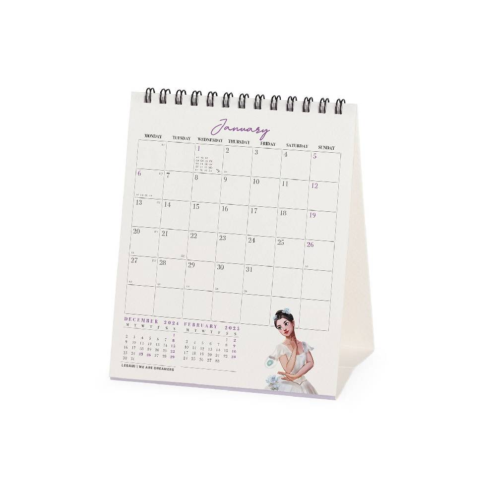 Legami Calendario da Tavolo 2025 - 12 x 14,5 cm Prezzo Ridotto