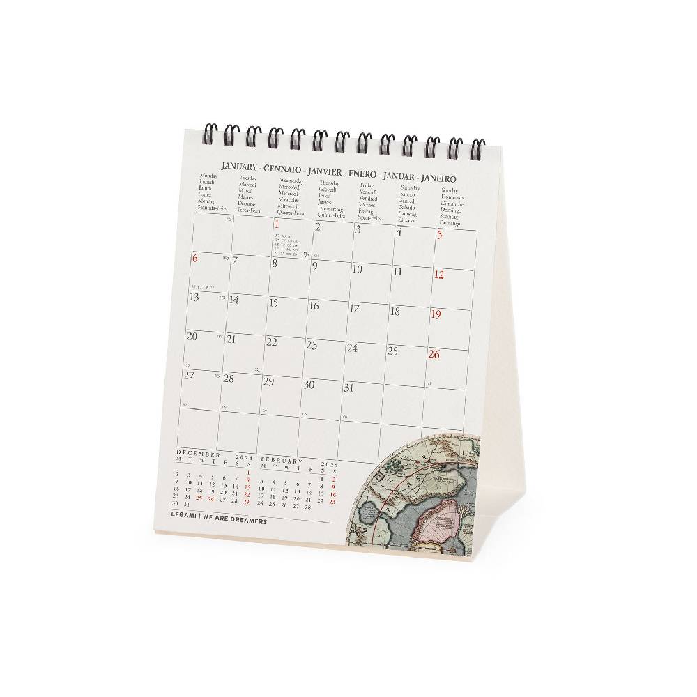 Legami Calendario da Tavolo 2025 - 12 x 14,5 cm Sottocosto