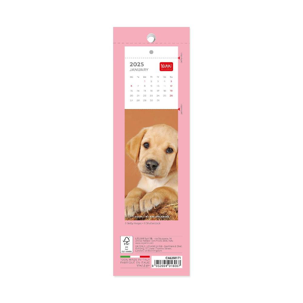 Legami Calendario Segnalibro 2025 - 5,5 x 18 cm Online