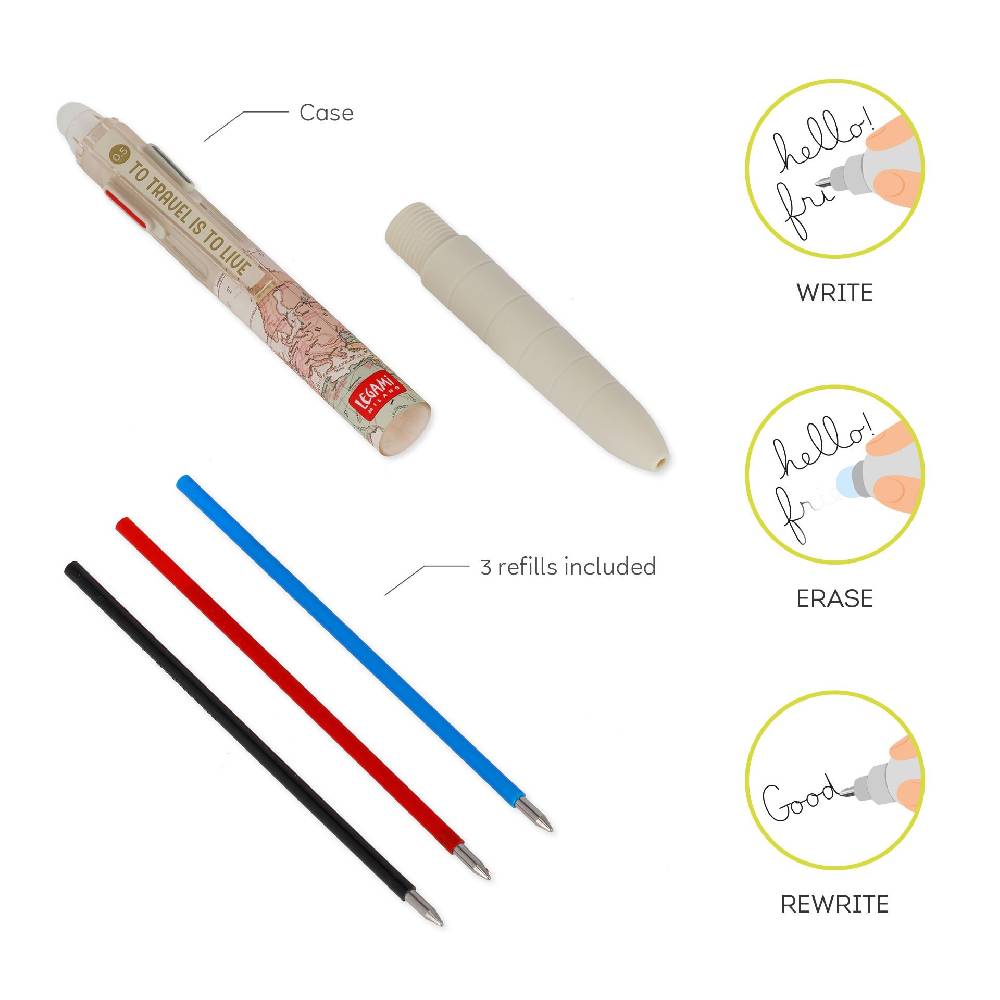 Legami Penna Gel Cancellabile 3 Colori Affare Del Giorno