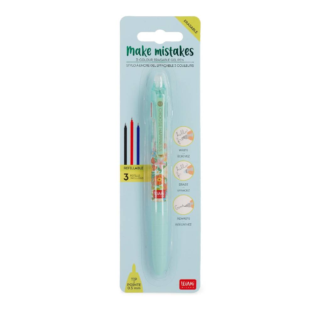 Legami Penna Gel Cancellabile 3 Colori Prezzo Ridotto