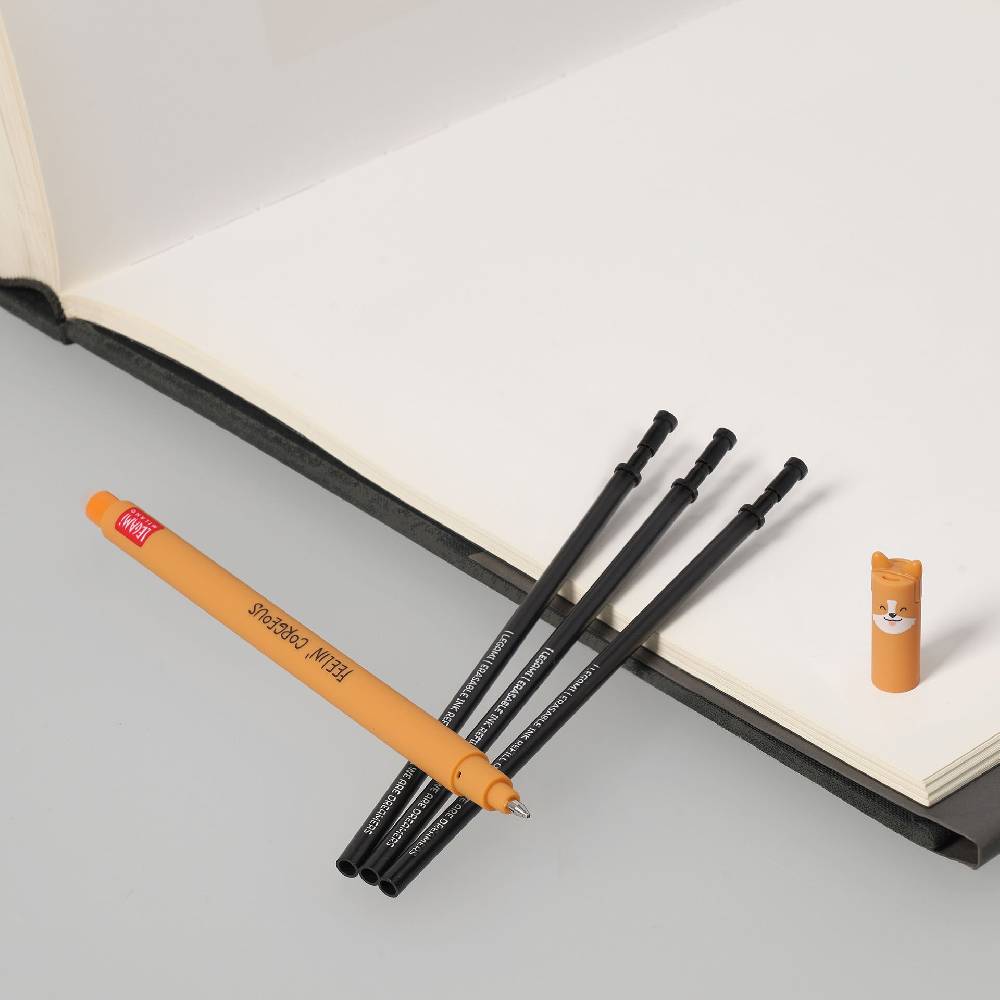 Legami Set Penna Cancellabile Corgi con Refill Nero Saldi