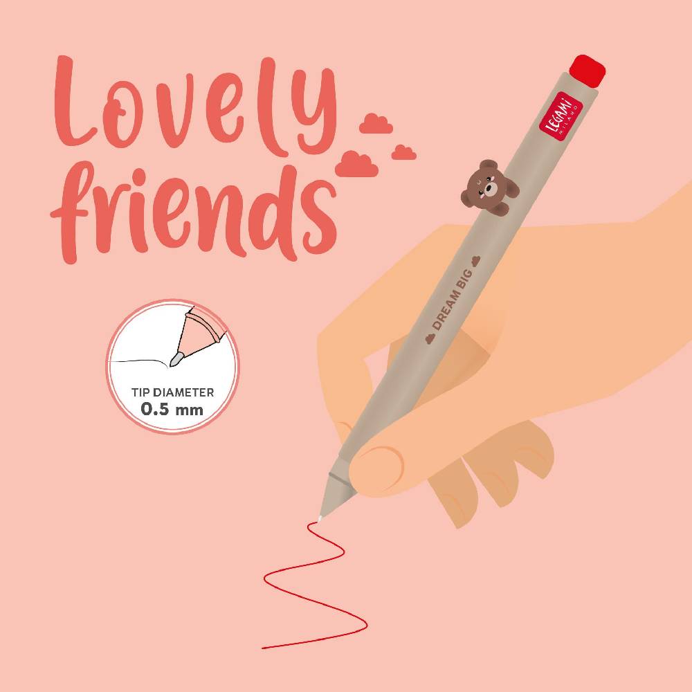 Legami Penna Gel - Lovely Friends Vendita Economica
