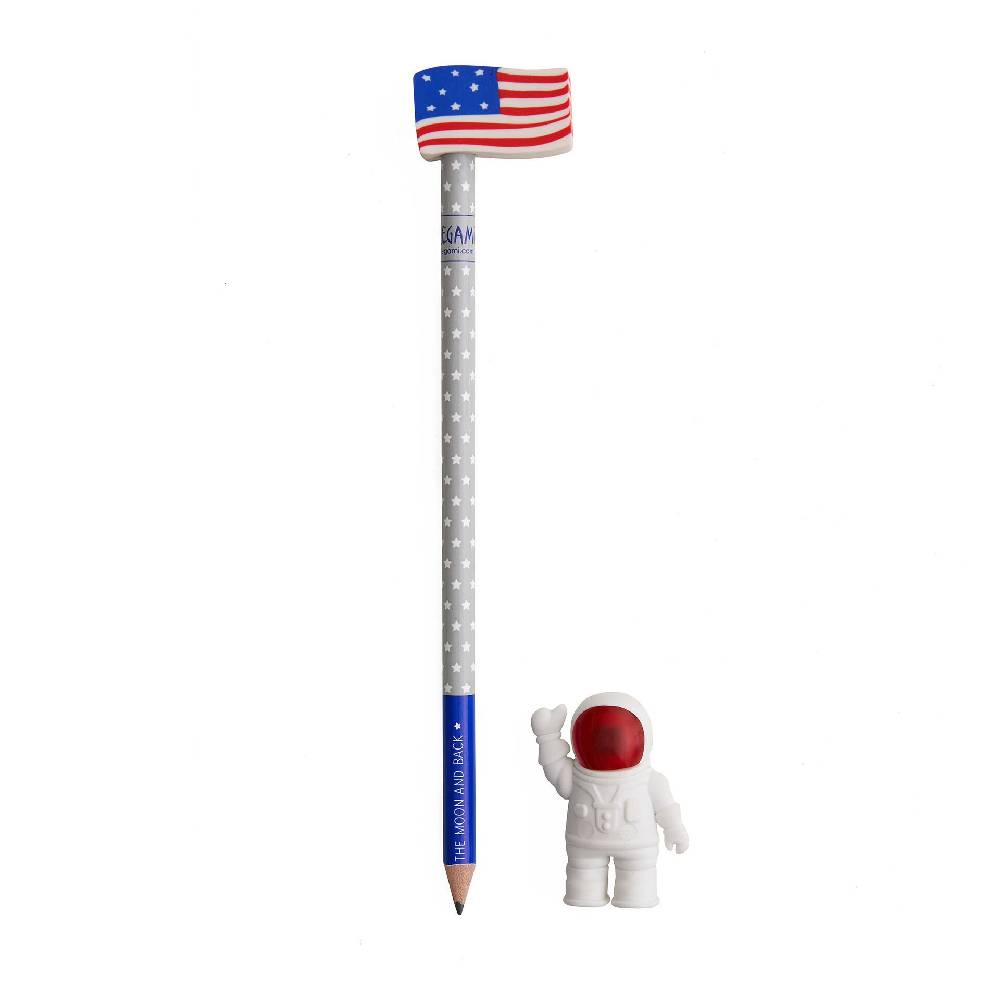 Legami Set di 2 Gomme e 1 Matita - To The Moon And Back