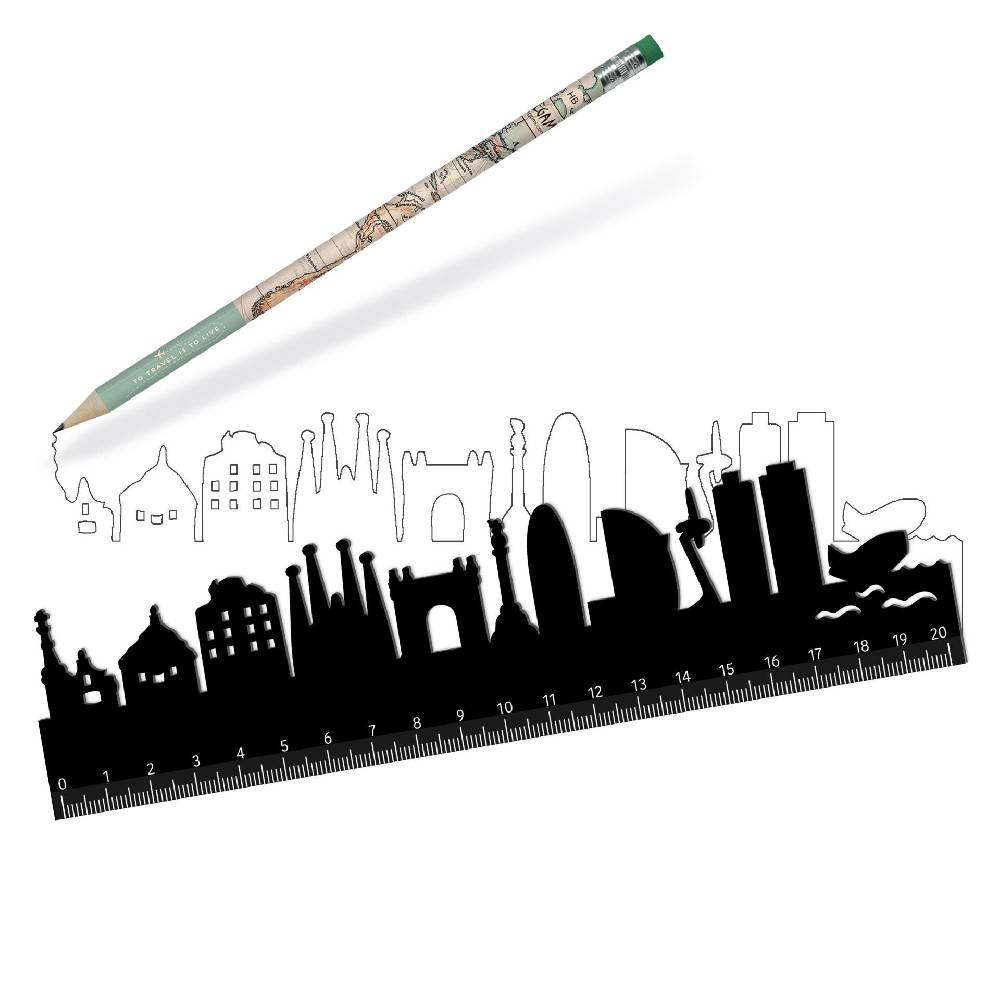 Legami Righello - Follow The Skyline Only for today