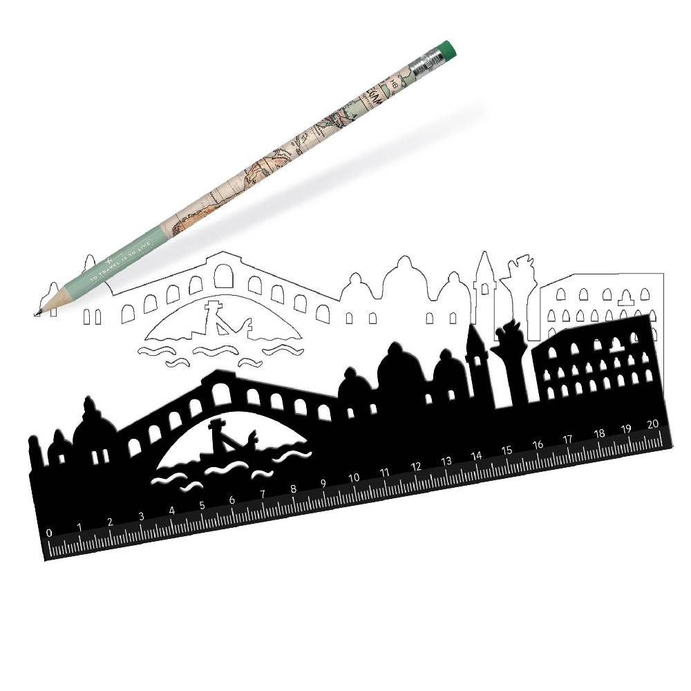 Legami Righello - Follow The Skyline Sostegno trimestrale