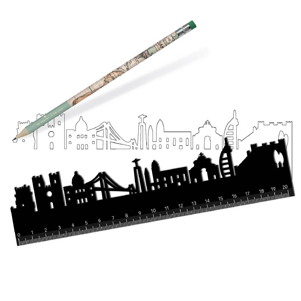 Legami Righello - Follow The Skyline Trasporto libero internazionale