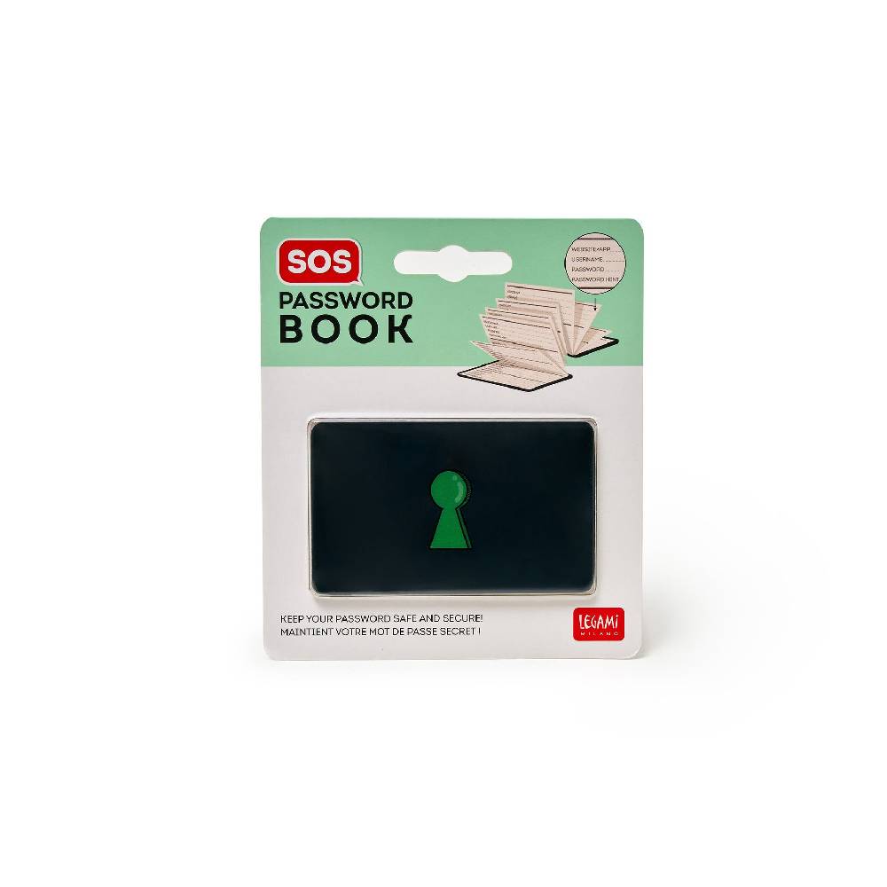 Legami Libricino per Organizzare Username e Password Esporta salva