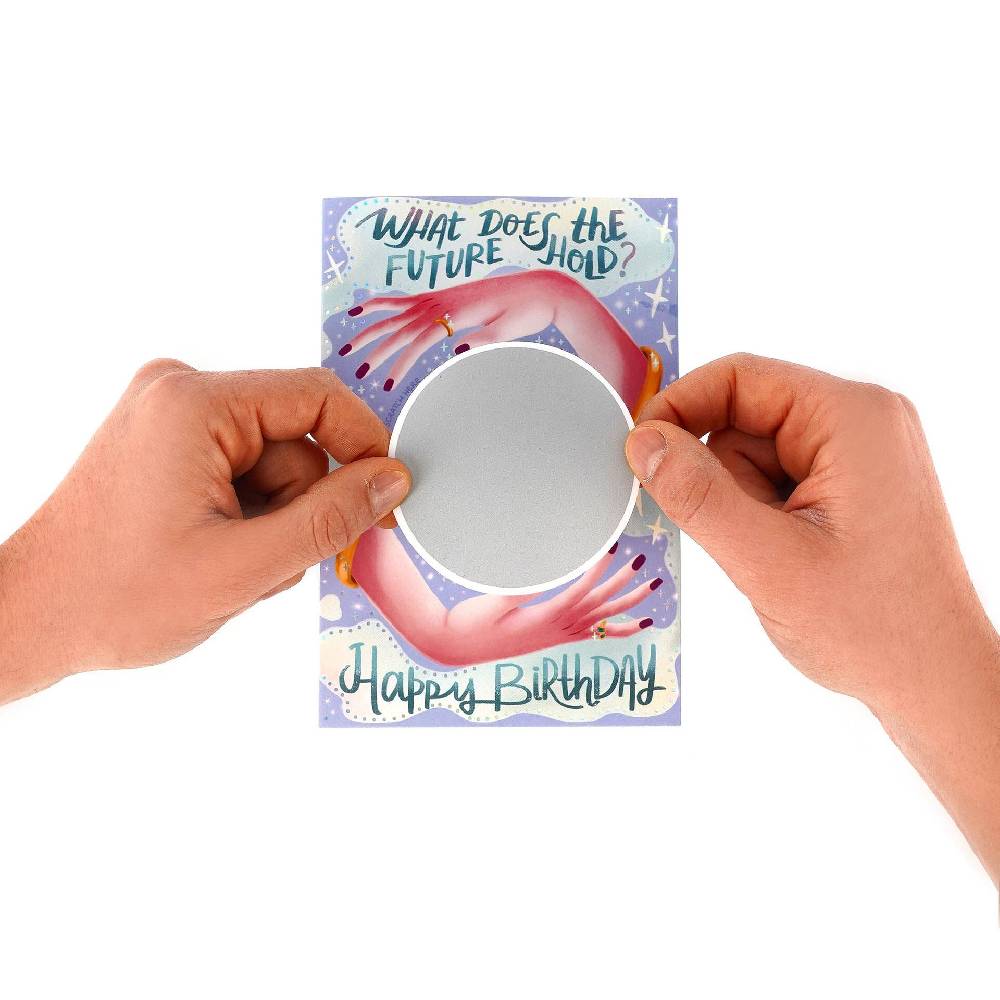 Legami Biglietto di Auguri Gratta e Scopri - Crystal Ball Vendita Calda