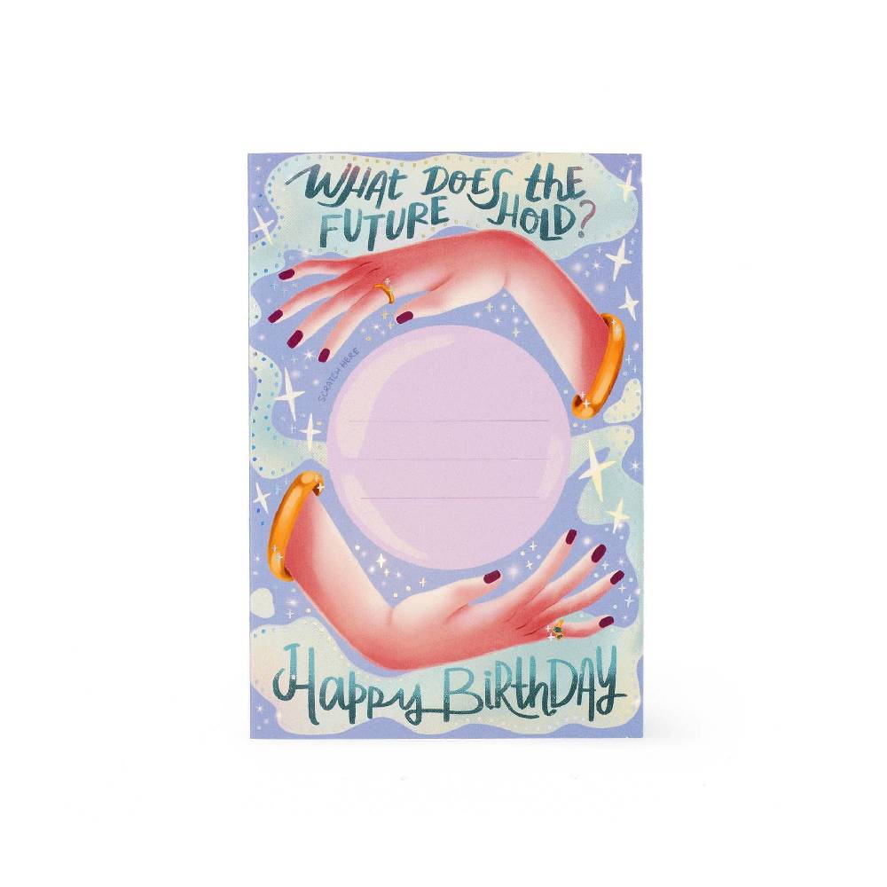 Legami Biglietto di Auguri Gratta e Scopri - Crystal Ball Vendita Calda