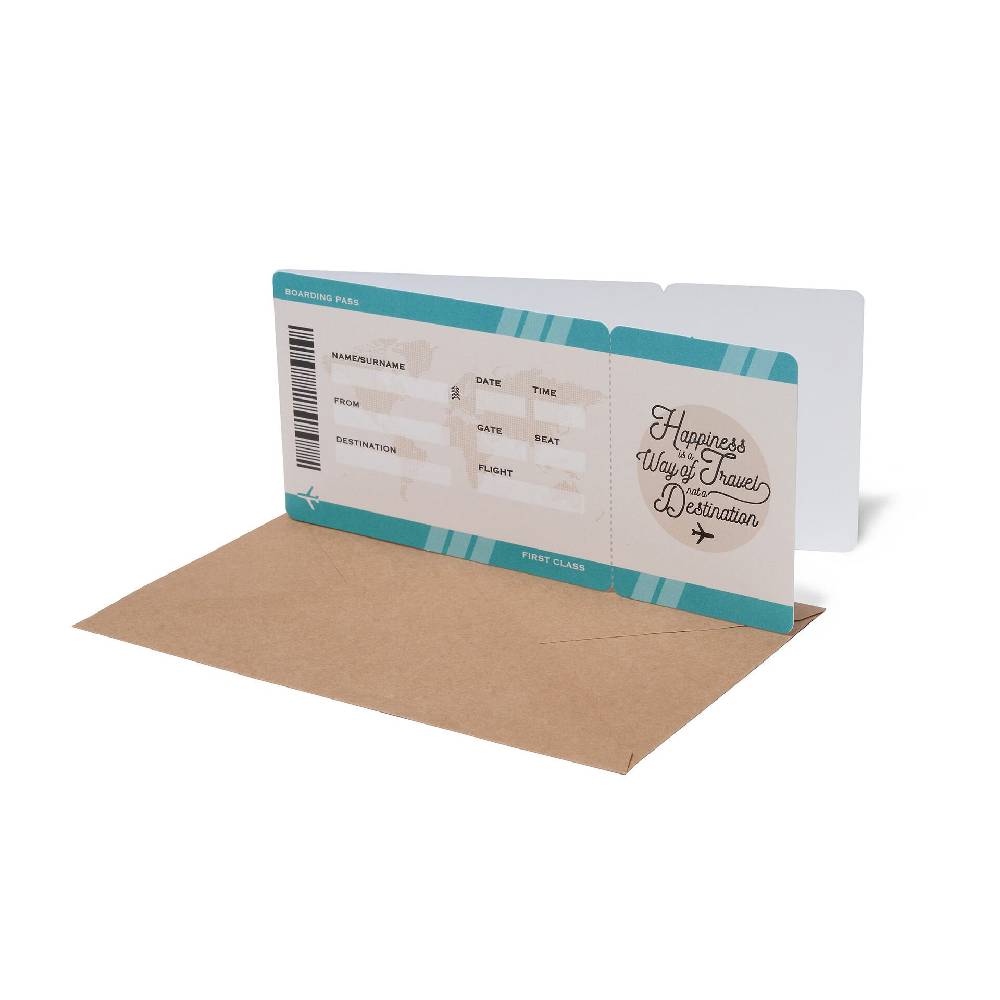 Legami Biglietto d'Auguri - Happy Birthday - Airplane Ticket
